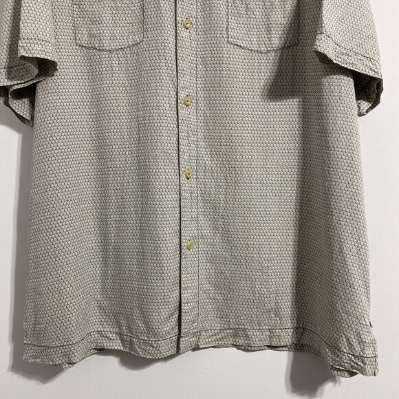 Tommy Bahama Shirt Men's XL 100% Silk Island Modern Fit Button Front Down Vented - Picture 6 of 14
